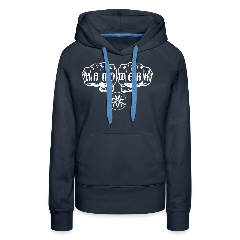 Frauen Premium Hoodie "Spengler" - Navy