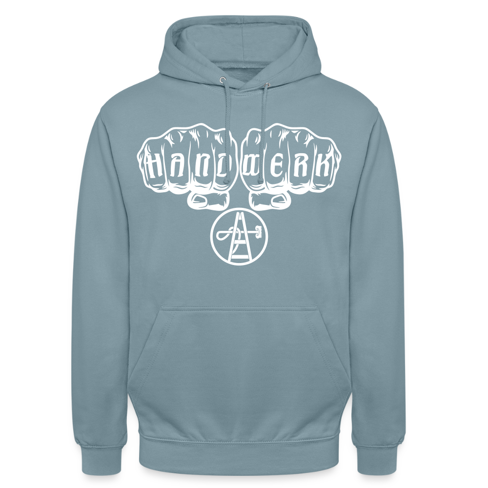 Unisex Hoodie "Gebäudereiniger" - Nebelblau