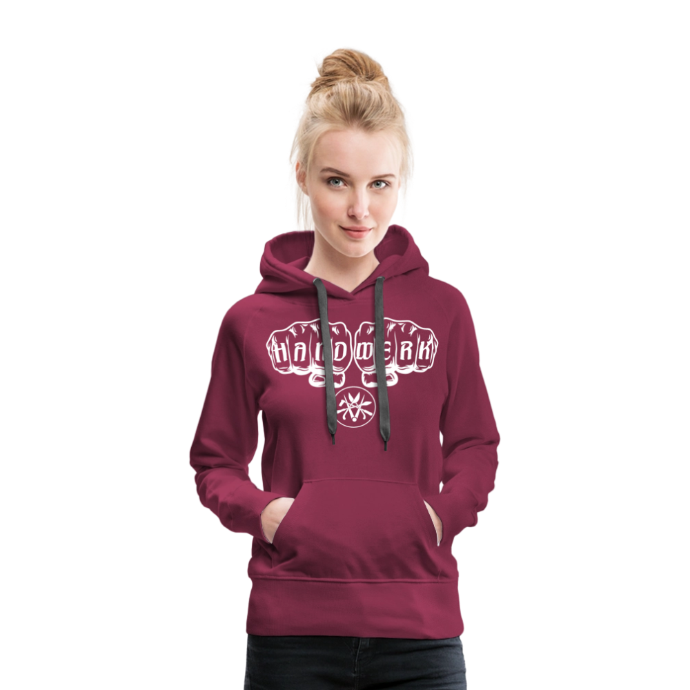 Frauen Premium Hoodie "Spengler" - Bordeaux