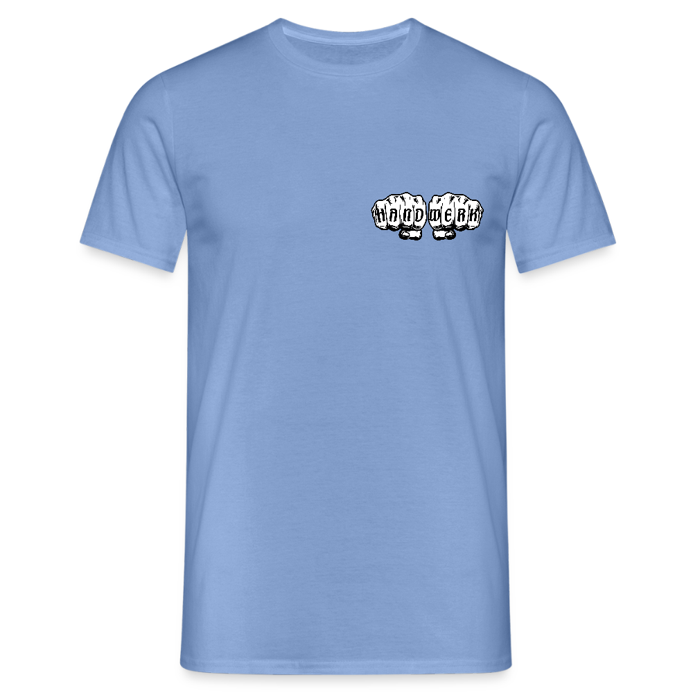 Unisex T-Shirt "Drechsler" (beidseitig bedruckt) - carolina blue