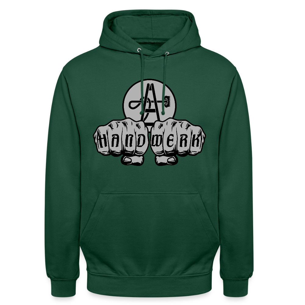 Unisex Hoodie "Gebäudereiniger" - Flaschengrün