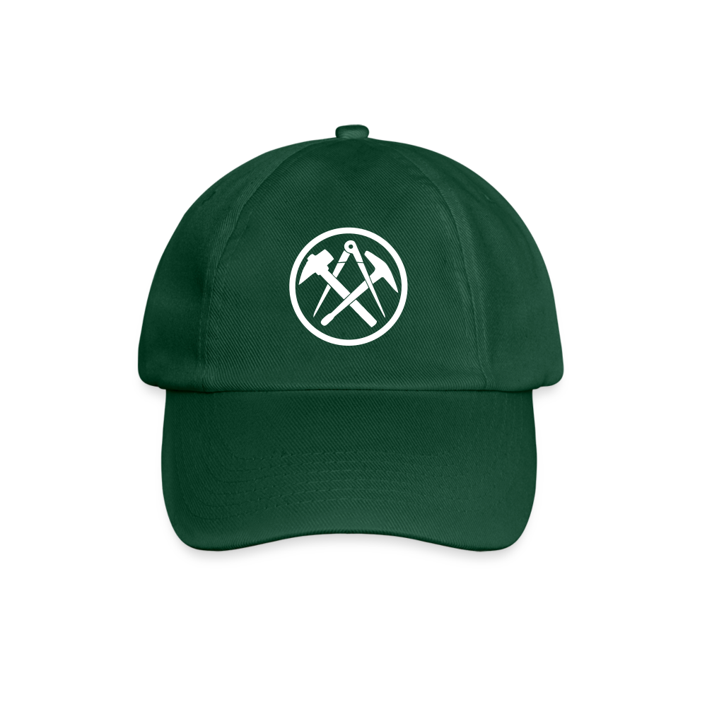 Baseballkappe "Dachdecker" Flaschengrün One size Baseballkappe