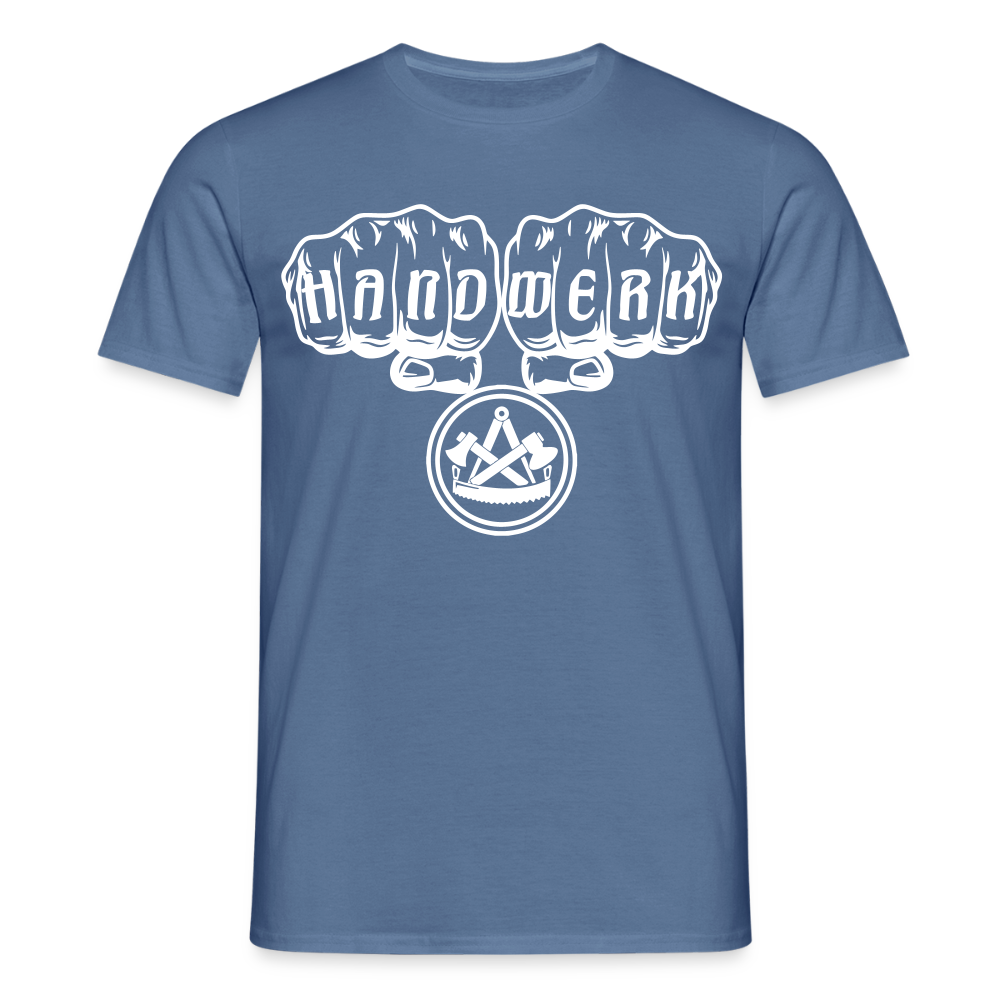 Unisex T-Shirt "Zimmermann" - Taubenblau