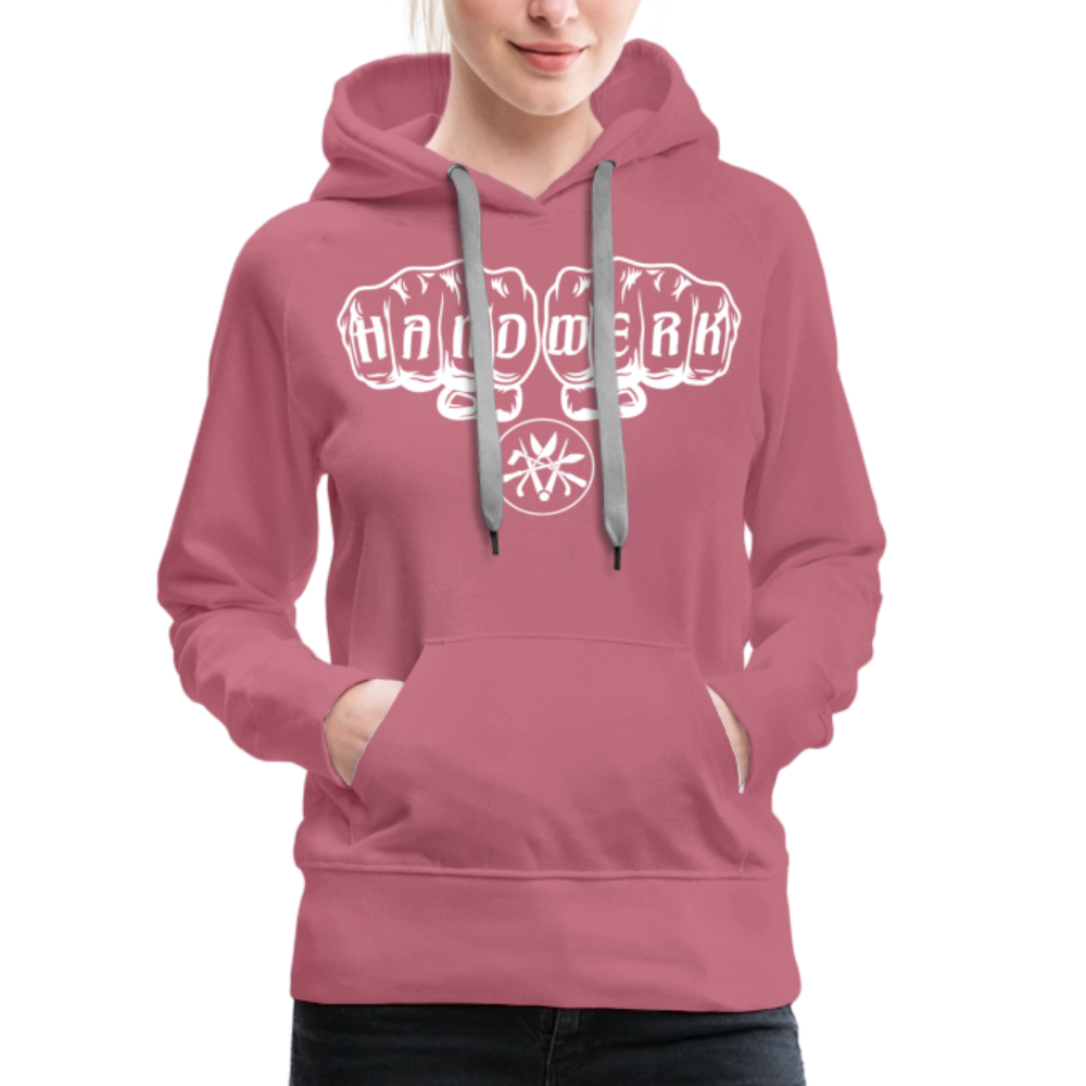 Frauen Premium Hoodie "Spengler" - Malve