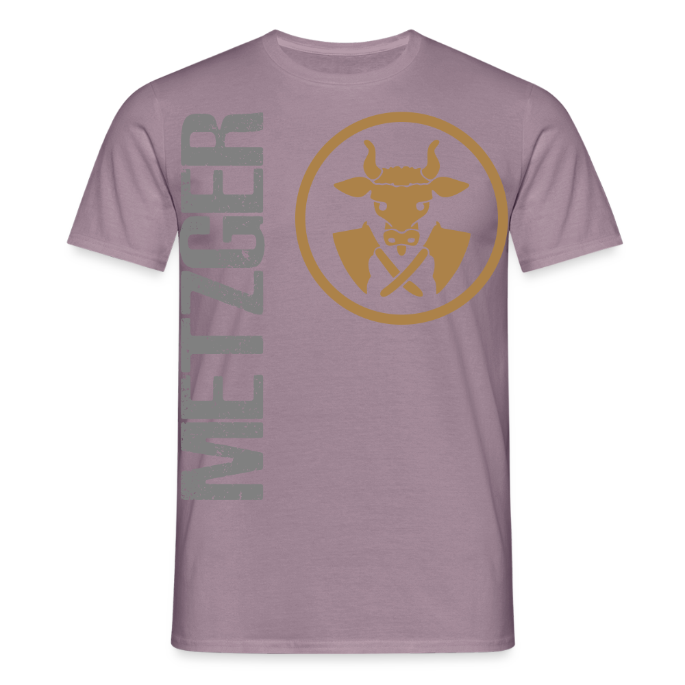 Unisex T-Shirt "Metzger" - Lilagrau