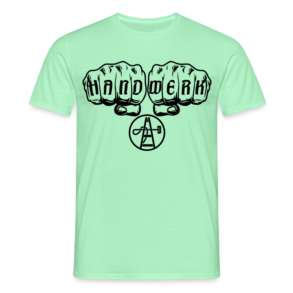 Unisex T-Shirt "Gebäudereiniger" - Mintgrün