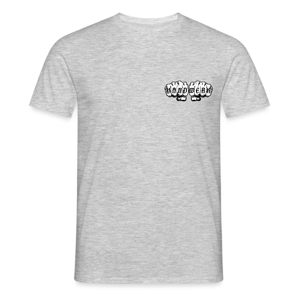 Unisex T-Shirt "Metallbauer" - Grau meliert