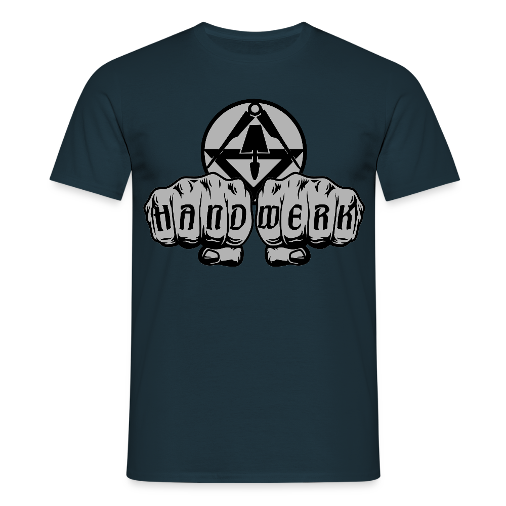 Unisex T-Shirt "Stuckateur" - Navy