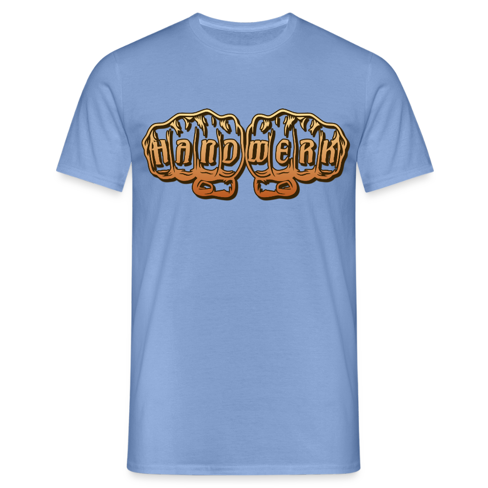 Unisex T-Shirt "Handwerk" carolina blue Männer T-Shirt