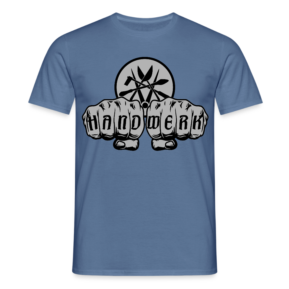 Unisex T-Shirt "Spengler" - Taubenblau