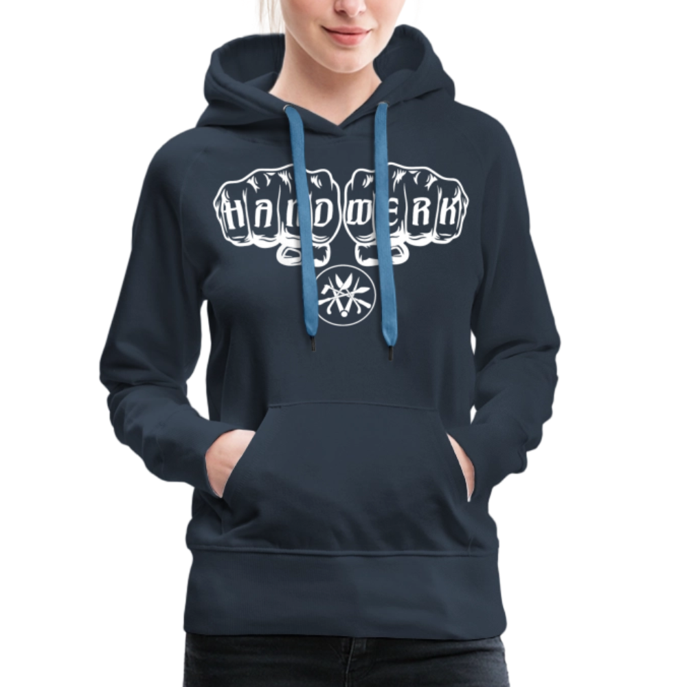 Frauen Premium Hoodie "Spengler" - Navy