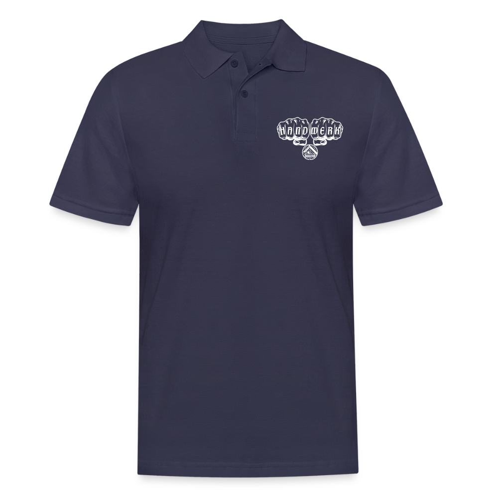 Männer Poloshirt "Parkettleger" - Navy