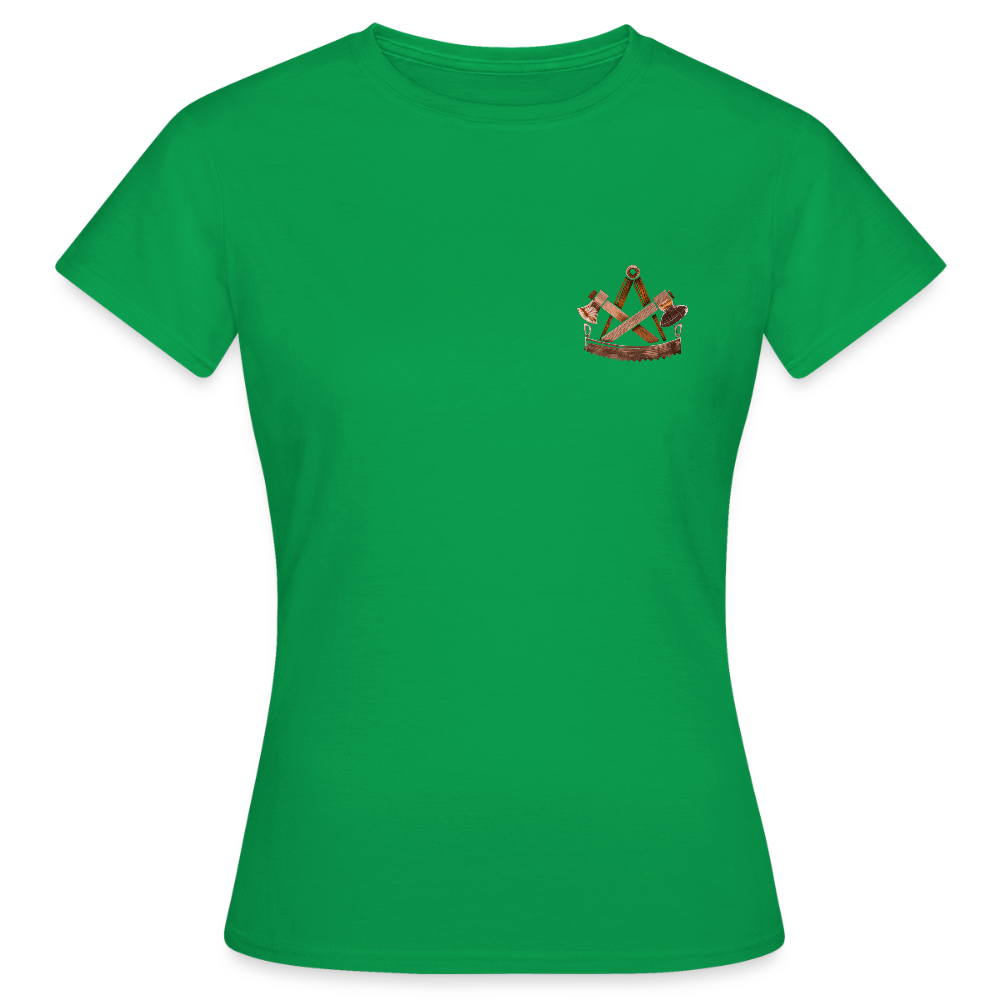 Frauen T-Shirt "Zimmermann" (beidseitig bedruckt) - Kelly Green