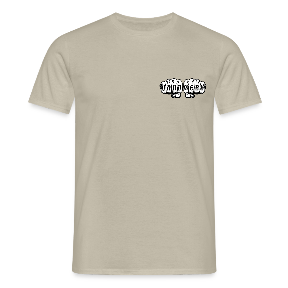 Unisex T-Shirt "Metallbauer" - Sandbeige