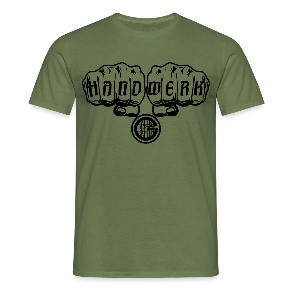 Unisex T-Shirt "Gerüstbauer" - Militärgrün
