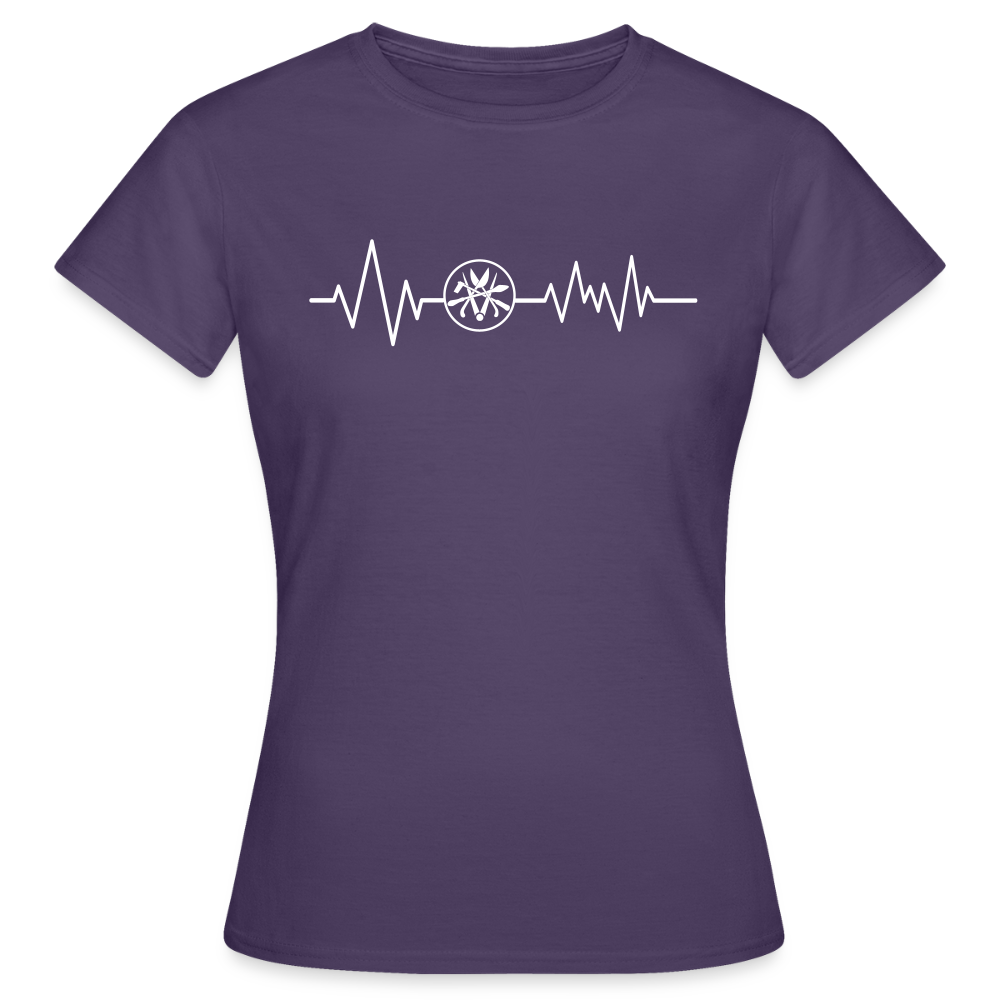 Frauen T-Shirt "Spengler" - Dunkellila