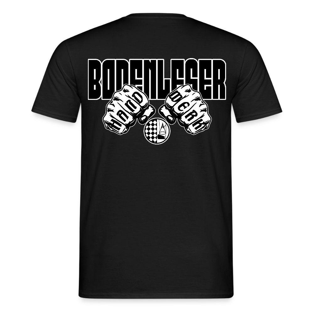Unisex T-Shirt "Bodenleger" - Schwarz
