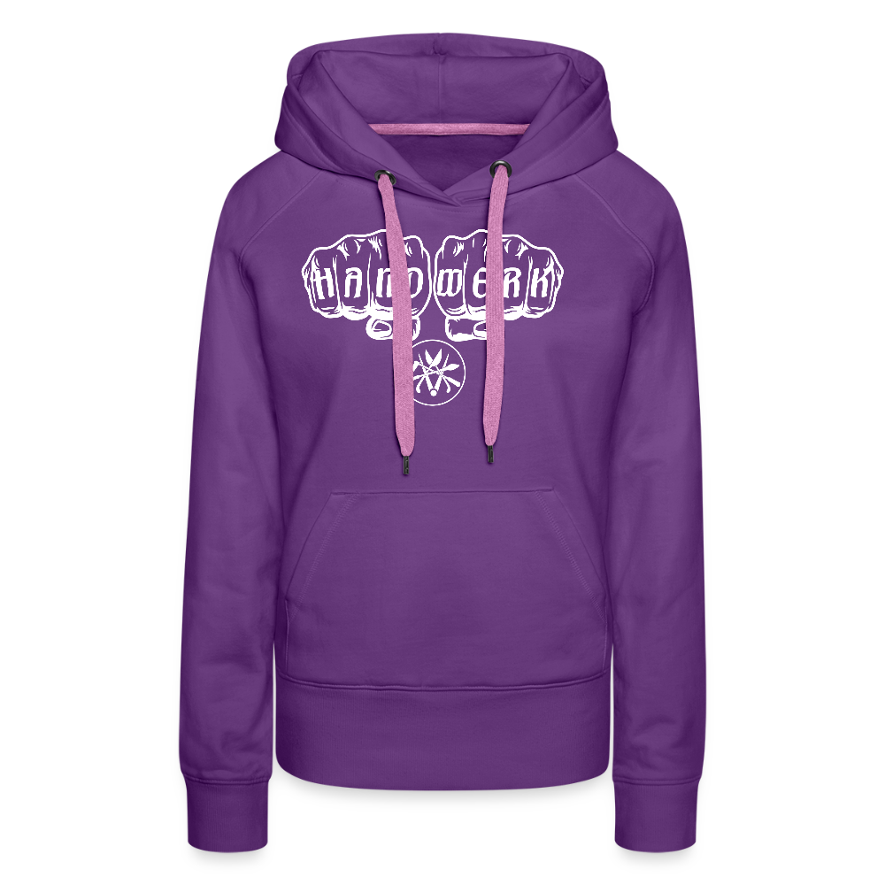 Frauen Premium Hoodie "Spengler" - Purple