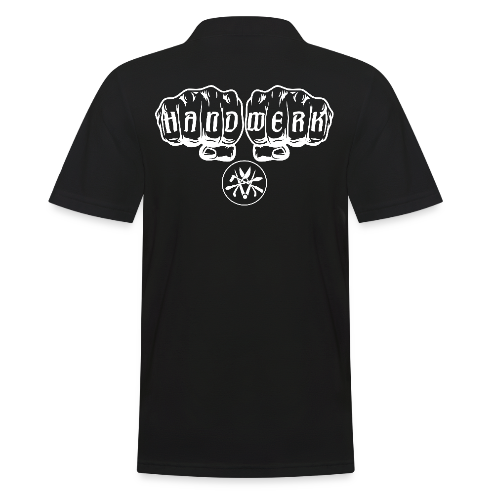 Männer Poloshirt "Spengler" - Schwarz