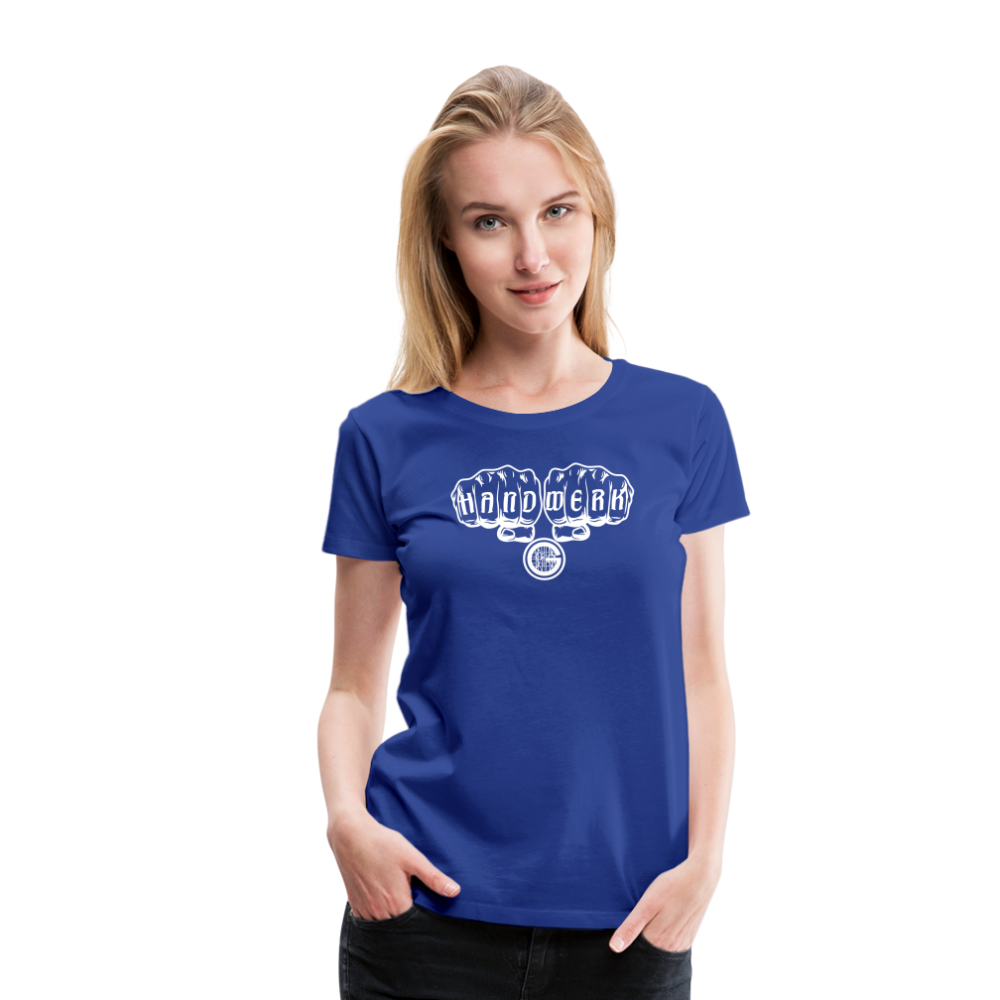Frauen Premium T-Shirt "Gerüstbauer" - Königsblau