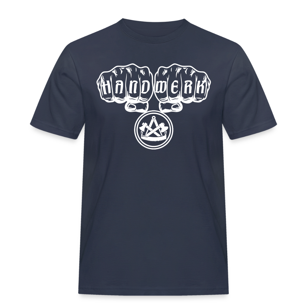 Männer Workwear T-Shirt "Zimmermann" - Navy