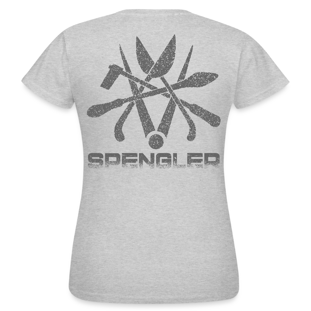 Frauen T-Shirt "Spengler" - Grau meliert
