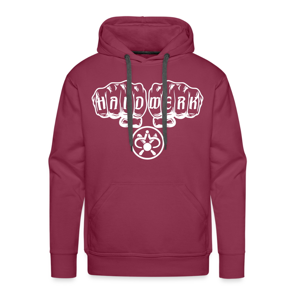 Männer Premium Hoodie "Drechsler" - Bordeaux