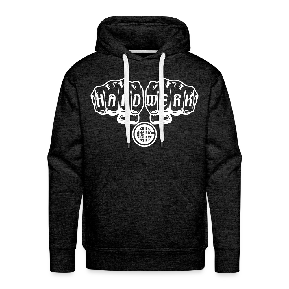Männer Premium Hoodie "Gerüstbauer" - Anthrazit