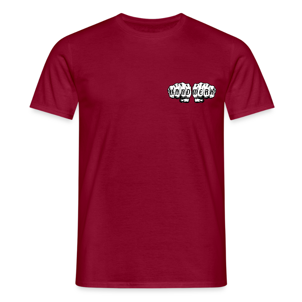 Unisex T-Shirt "Metallbauer" - Ziegelrot