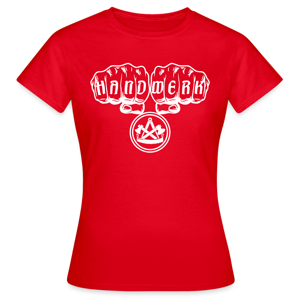 Frauen T-Shirt "Zimmermann" - Rot