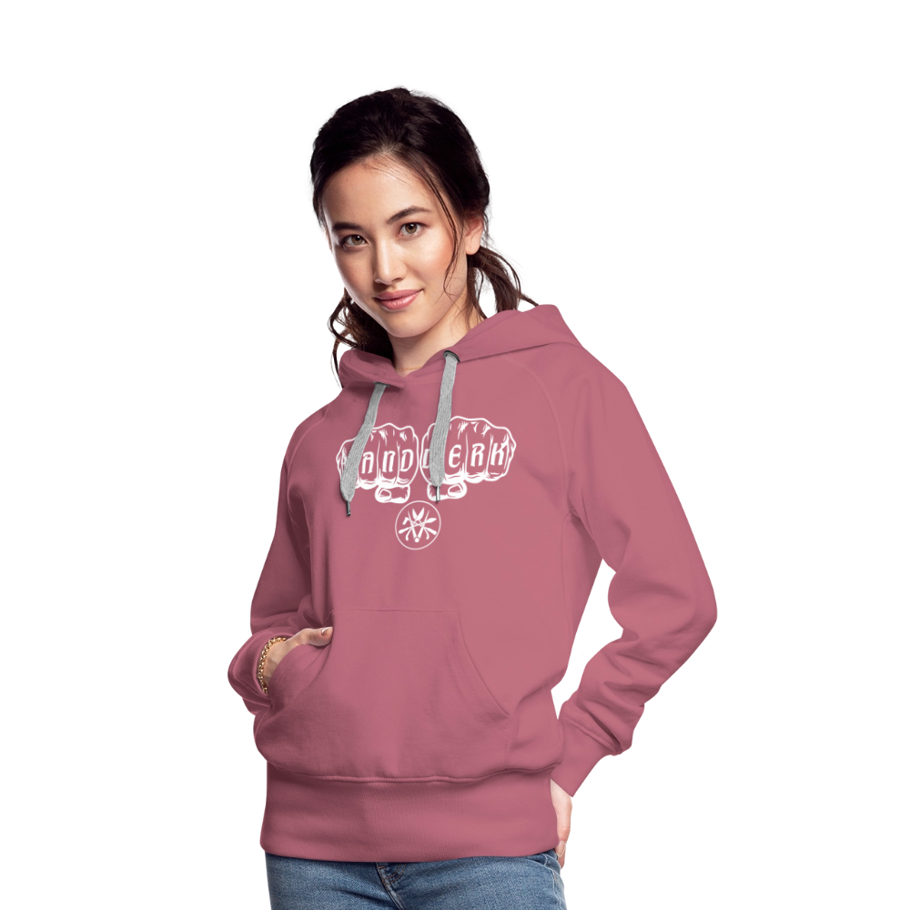 Frauen Premium Hoodie "Spengler" - Malve