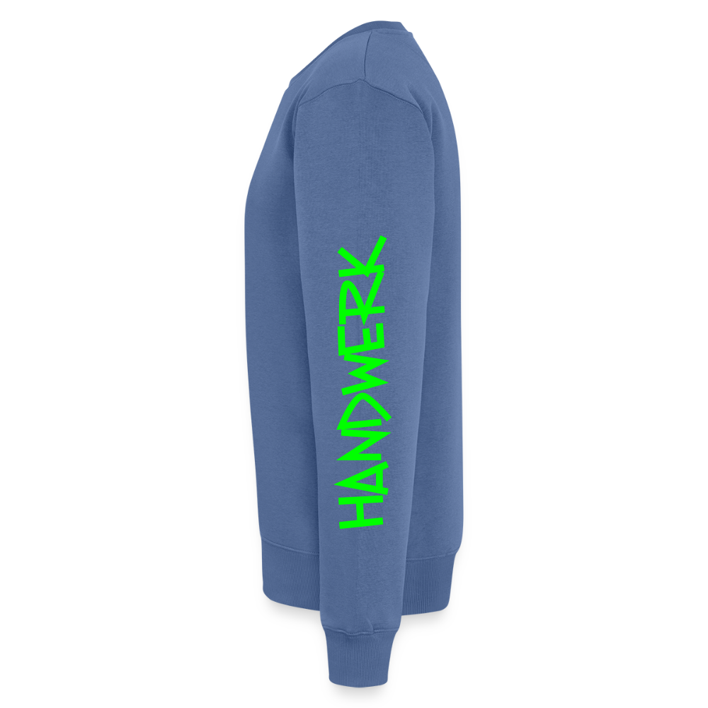 Unisex Premium Pullover "Klimatechniker" neongrün Männer Premium Pullover