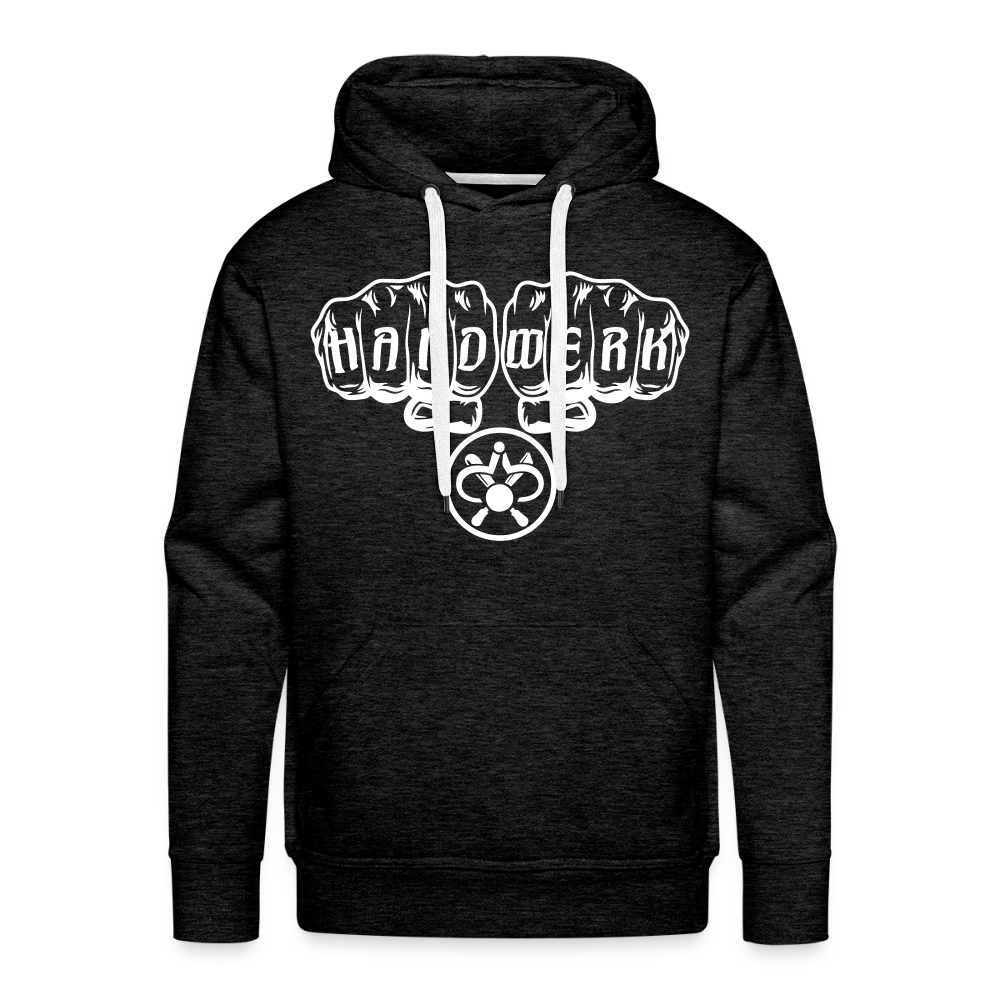 Männer Premium Hoodie "Drechsler" - Anthrazit