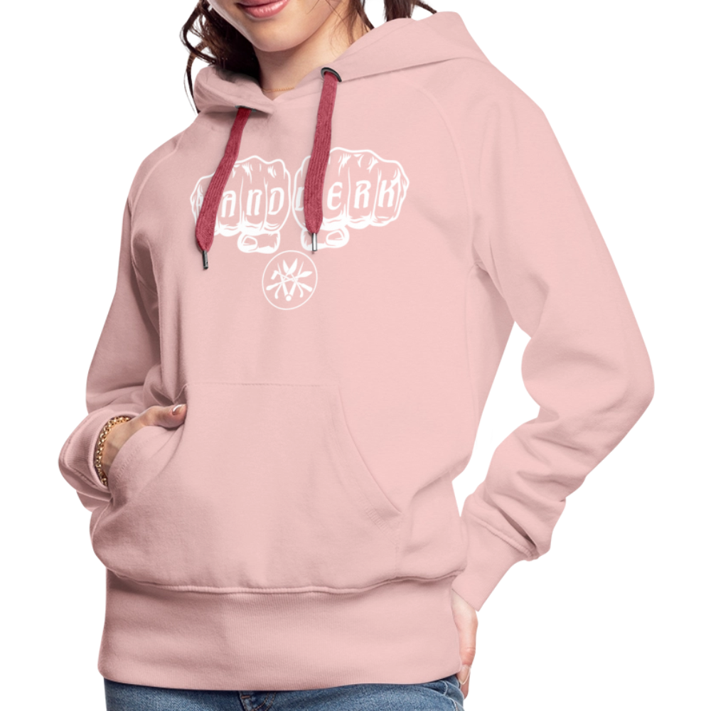 Frauen Premium Hoodie "Spengler" - Kristallrosa