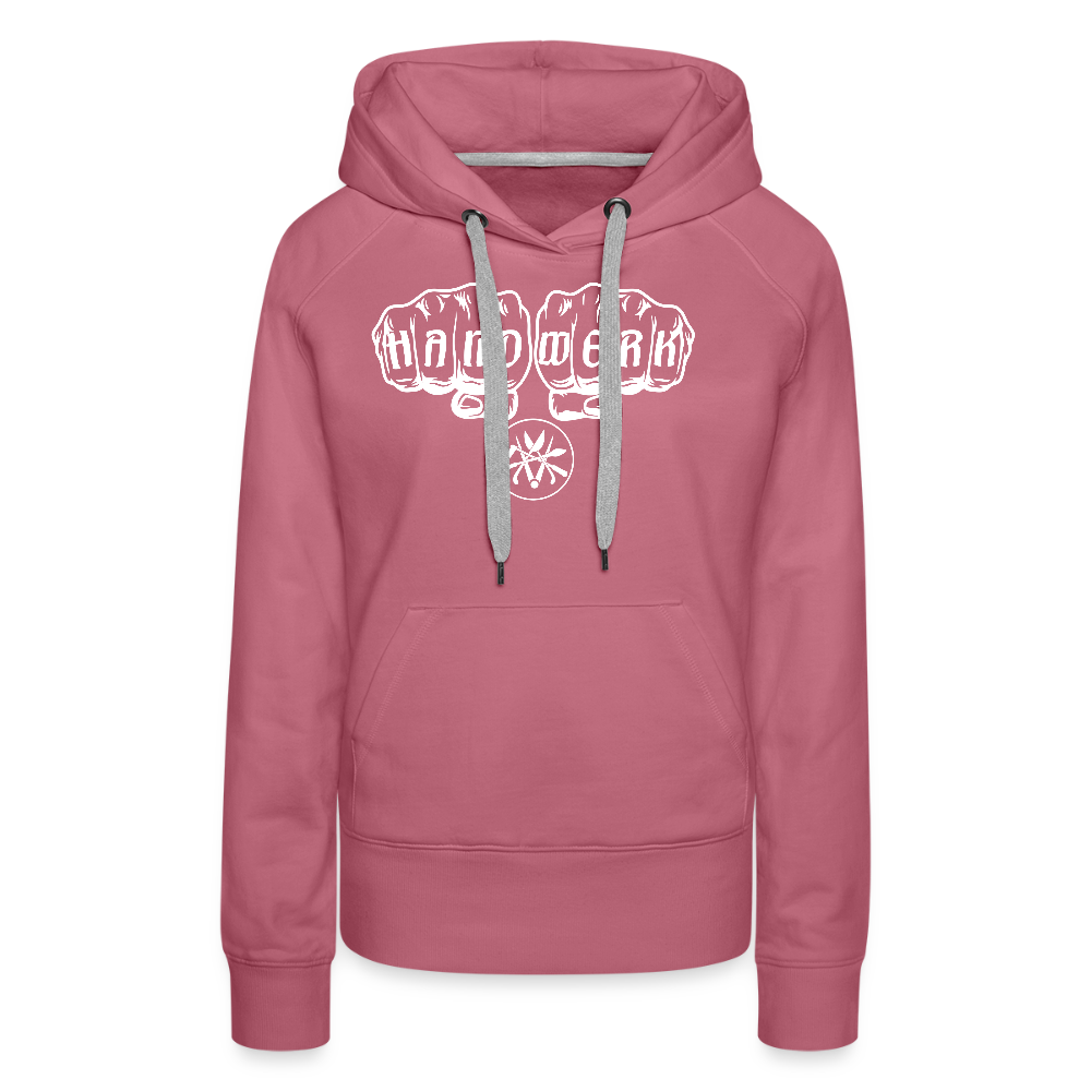 Frauen Premium Hoodie "Spengler" - Malve