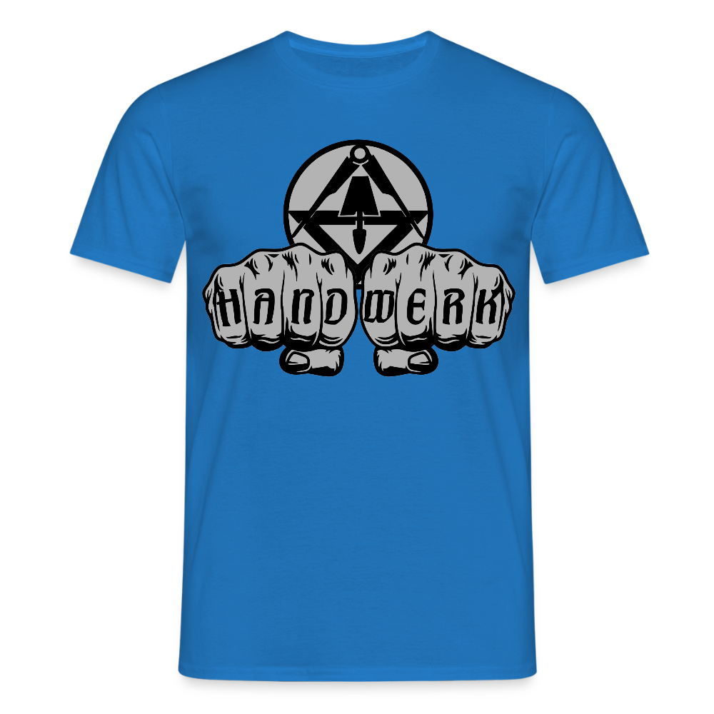 Unisex T-Shirt "Stuckateur" - Royalblau
