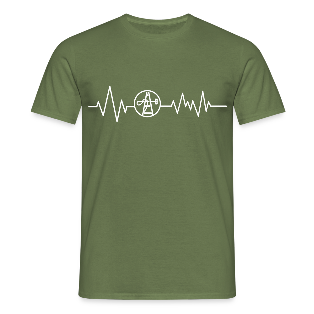 Unisex T-Shirt "Gebäudereiniger" - Militärgrün