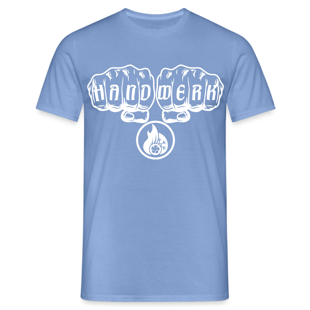 Unisex T-Shirt "Klimatechniker" - carolina blue
