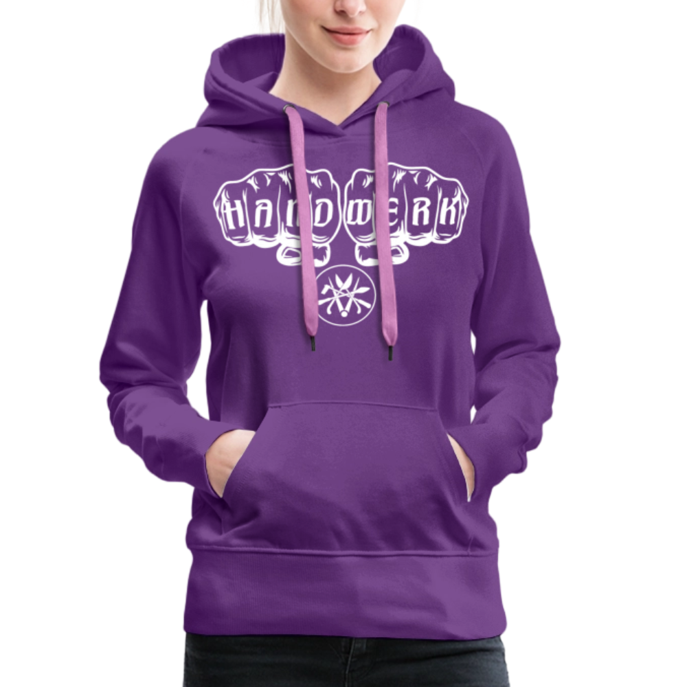 Frauen Premium Hoodie "Spengler" - Purple