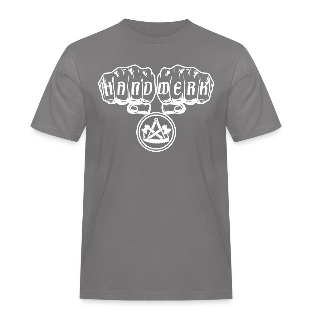 Männer Workwear T-Shirt "Zimmermann" - Grau