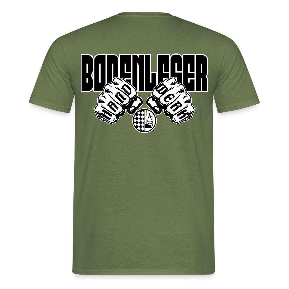 Unisex T-Shirt "Bodenleger" - Militärgrün