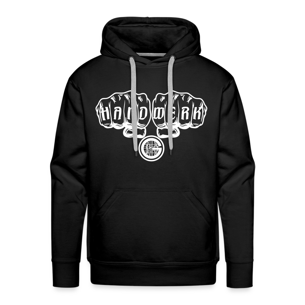 Männer Premium Hoodie "Gerüstbauer" - Schwarz
