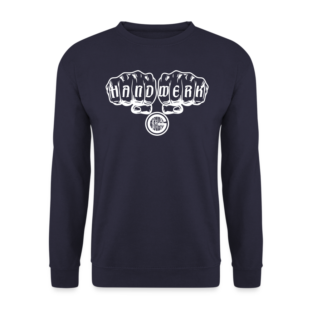 Unisex Pullover "Gerüstbauer" - Navy