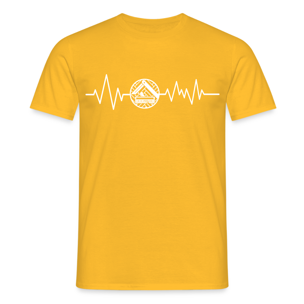 Unisex T-Shirt "Parkettleger" - Gelb