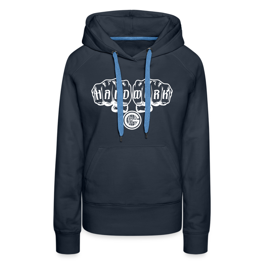 Frauen Premium Hoodie "Gerüstbauer" - Navy