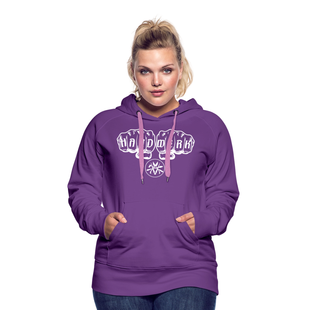 Frauen Premium Hoodie "Spengler" - Purple