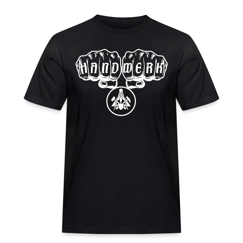 Männer Workwear T-Shirt "Maurer" Schwarz Männer Workwear T-Shirt