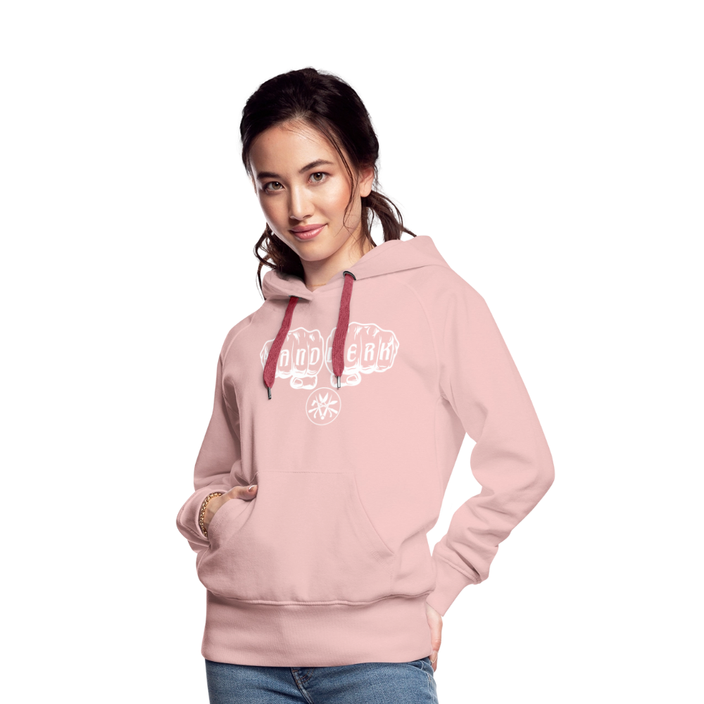 Frauen Premium Hoodie "Spengler" - Kristallrosa