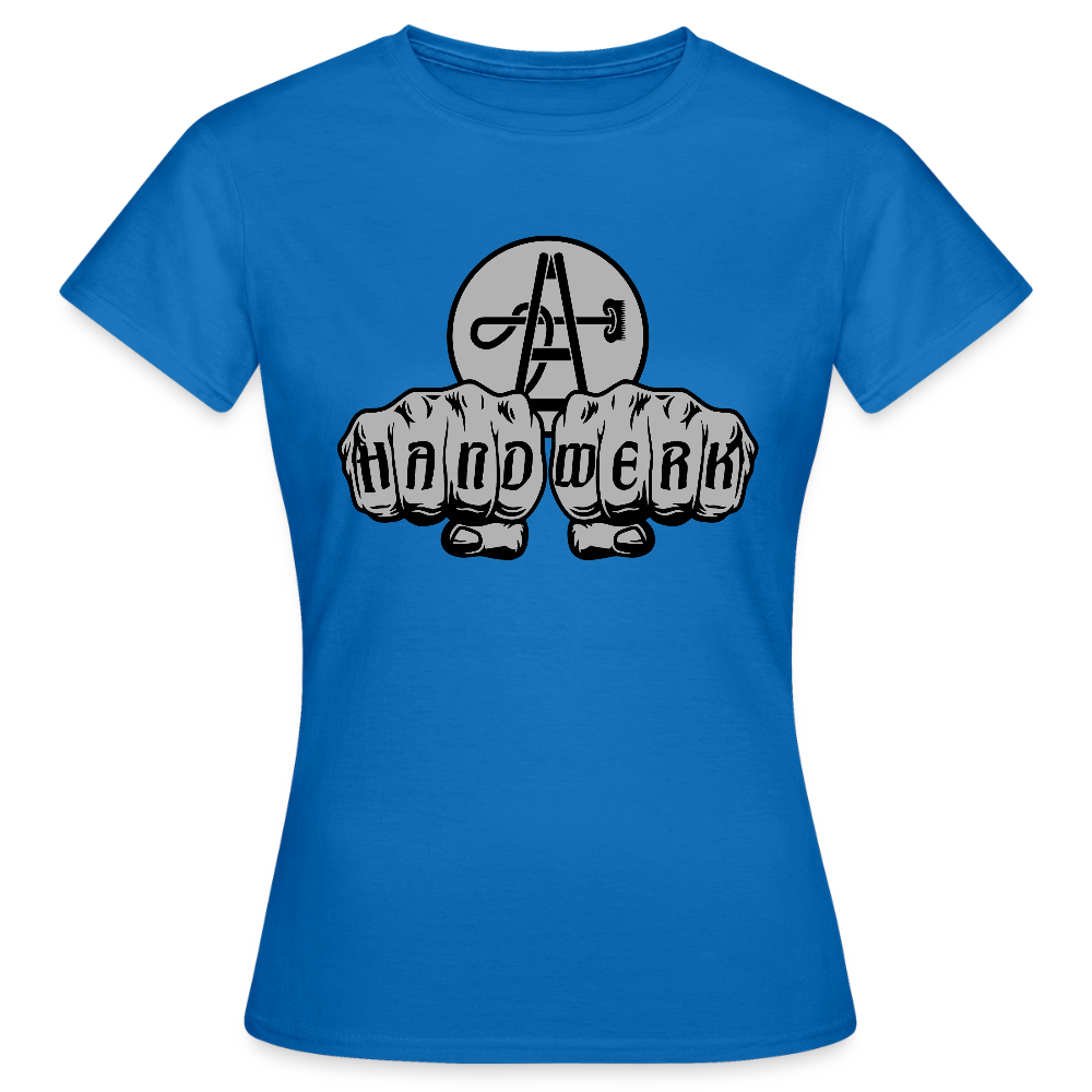 Frauen T-Shirt "Gebäudereiniger" - Royalblau