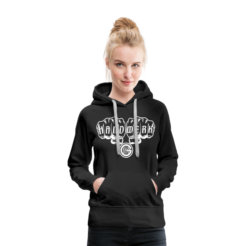 Frauen Premium Hoodie "Gerüstbauer" - Schwarz